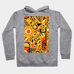 Abstract Colorful 90s Pattern Hoodie